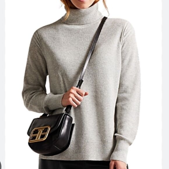 TED BAKER
Turtleneck sweater ROYHAL Lt Grey Size 1 NWT in packaging - Picture 1 of 11